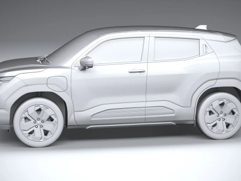 Suzuki eVitara 2025 3D Model
