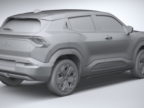 Suzuki eVitara 2025 3D 모델