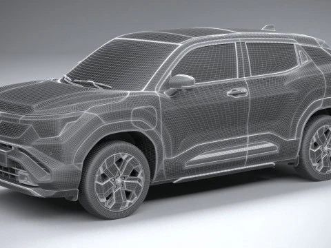 Suzuki eVitara 2025 3D Model