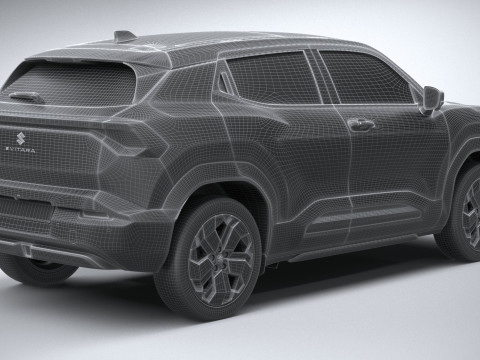 Suzuki eVitara 2025 3D 모델