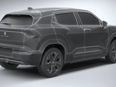 Suzuki eVitara 2025 3D Model