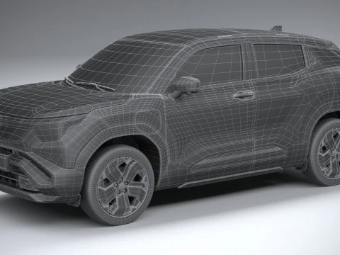 Suzuki eVitara 2025 3D Model