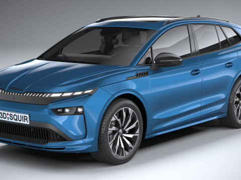 Skoda Enyaq 2025 3D Модель