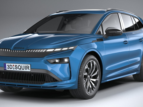 Skoda Enyaq 2025 3D Модель