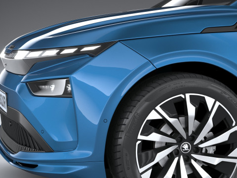 Skoda Enyaq 2025 3D Модель