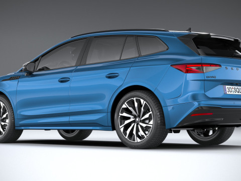 Skoda Enyaq 2025 3D Модель