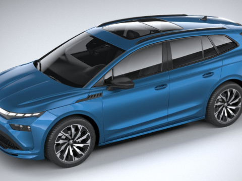 Skoda Enyaq 2025 3D Модель