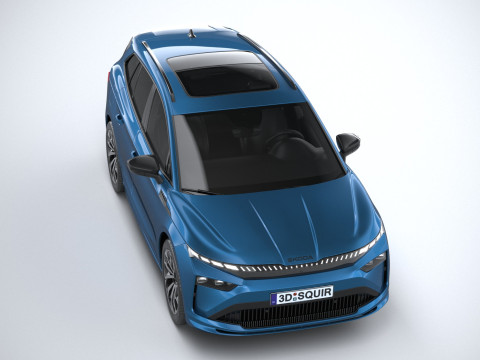 Skoda Enyaq 2025 3D Модель