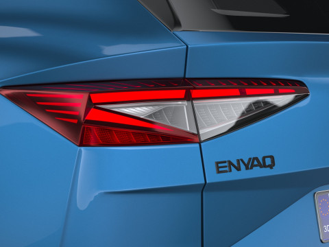 Skoda Enyaq 2025 3D Модель