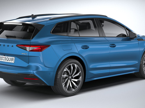 Skoda Enyaq 2025 3D Модель