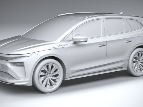 Skoda Enyaq 2025 3D Модель