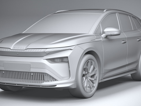 Skoda Enyaq 2025 3D Модель