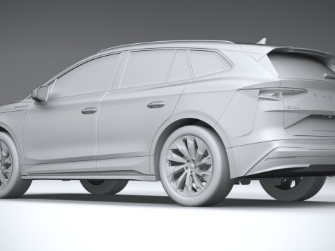 Skoda Enyaq 2025 3D Модель