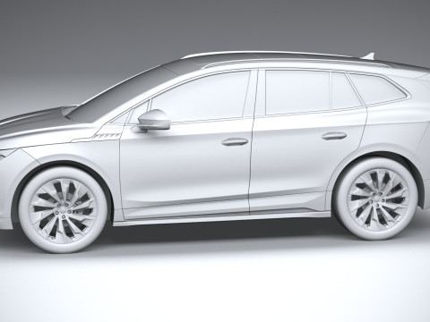 Skoda Enyaq 2025 3D Модель