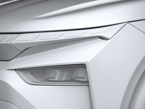 Skoda Enyaq 2025 3D Модель