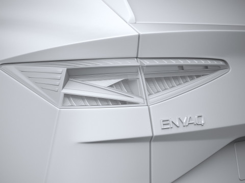 Skoda Enyaq 2025 3D Модель