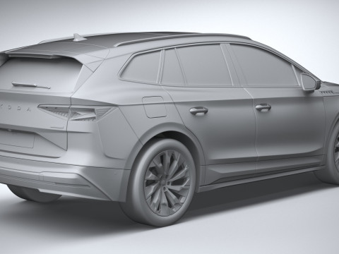 Skoda Enyaq 2025 3D Модель