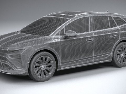 Skoda Enyaq 2025 3D Модель