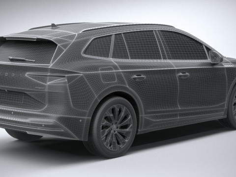 Skoda Enyaq 2025 3D Модель