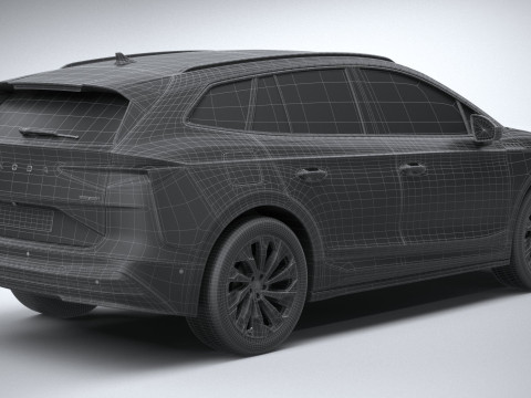 Skoda Enyaq 2025 3D Модель