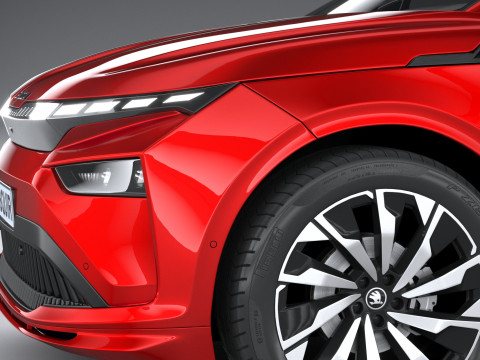 Skoda Enyaq Coupe 2025 3D Модель