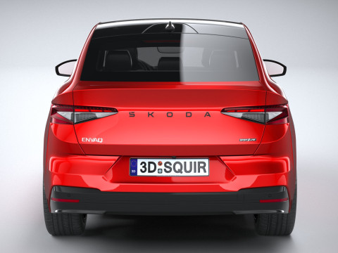 Skoda Enyaq Coupe 2025 3D Модель
