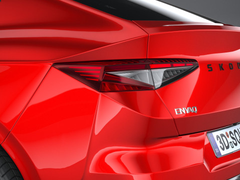 Skoda Enyaq Coupe 2025 3D Модель