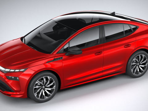 Skoda Enyaq Coupe 2025 3D Модель