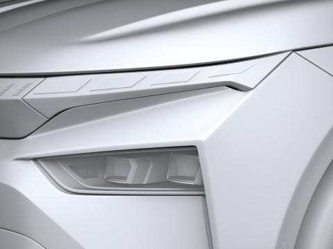 Skoda Enyaq Coupe 2025 3D Модель