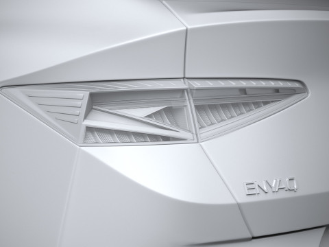 Skoda Enyaq Coupe 2025 3D Модель