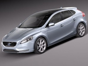 Volvo V40 2013 Modelo 3D