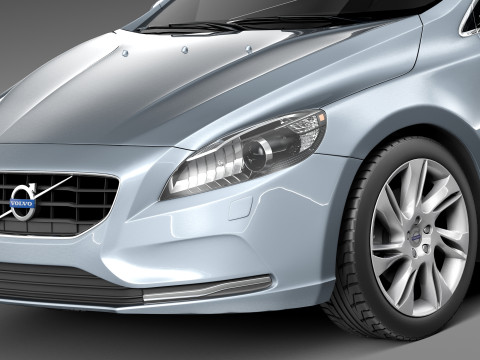 Volvo V40 2013 3D Modell