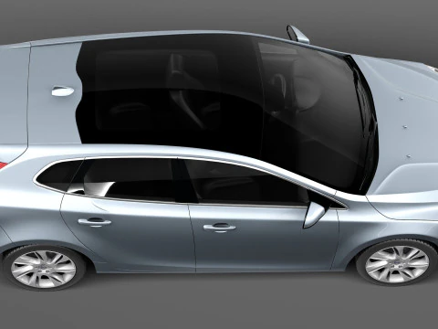 Volvo V40 2013 3D Model