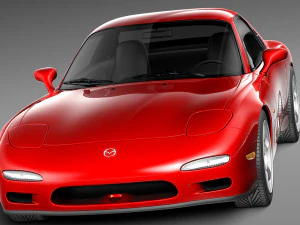 Mazda RX-7 1992-1996 3D Model