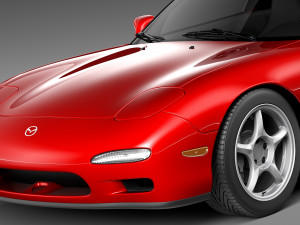 Mazda RX-7 1992-1996 3D मॉडल