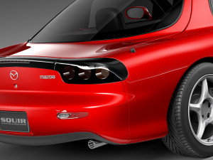 Mazda RX-7 1992-1996 3D मॉडल