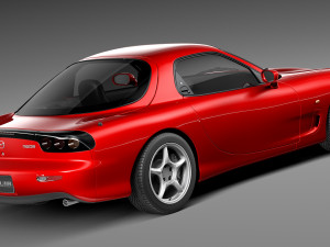 Mazda RX-7 1992-1996 3D मॉडल