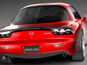 Mazda RX-7 1992-1996 3D Model