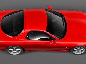 Mazda RX-7 1992-1996 3D मॉडल
