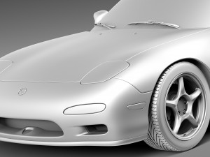 Mazda RX-7 1992-1996 3D मॉडल