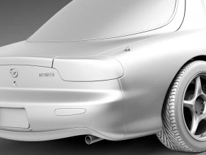 Mazda RX-7 1992-1996 3D Model