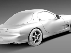Mazda RX-7 1992-1996 3D Model