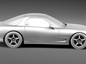 Mazda RX-7 1992-1996 3D मॉडल