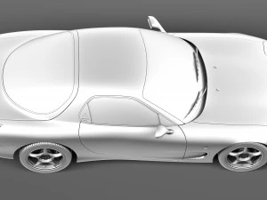 Mazda RX-7 1992-1996 3D Model