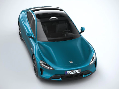 Xiaomi SU7 2025 3D Model