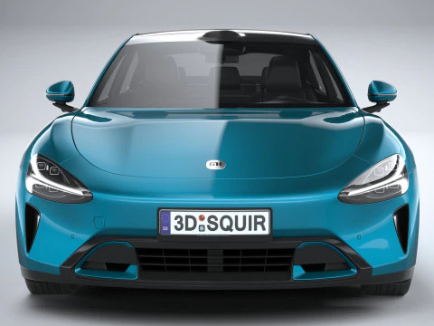 Xiaomi SU7 2025 3D Model