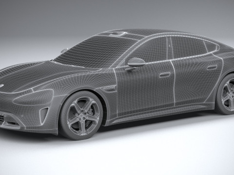 Xiaomi SU7 2025 3D-Modell