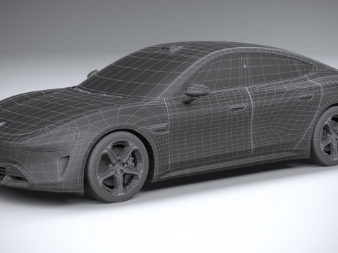 Xiaomi SU7 2025 3D-Modell