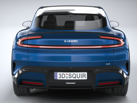 Xiaomi YU7 2025 3D Model