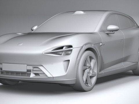 Xiaomi YU7 2025 3D Model